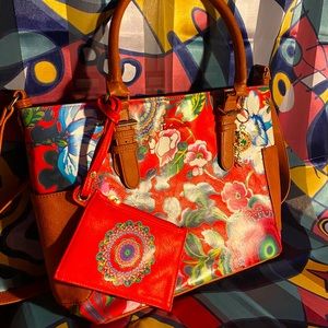 Red Desigual purse